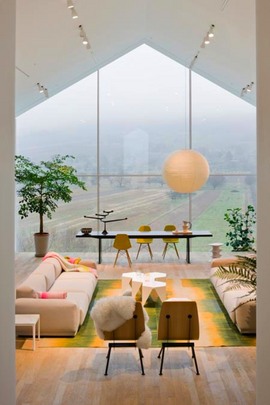 ロフト,リビング,窓,眺め